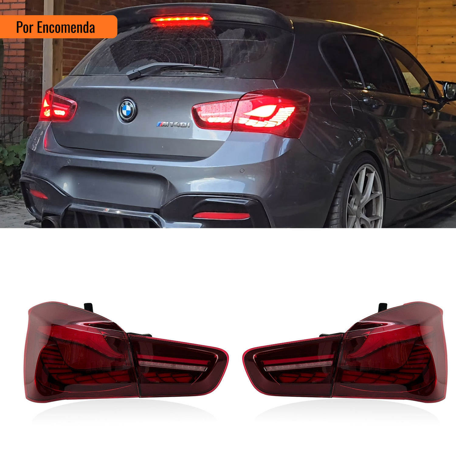 (Por Encomenda) Faróis Traseiros LED GTS STYLE BMW Série 1 (F20/F21)