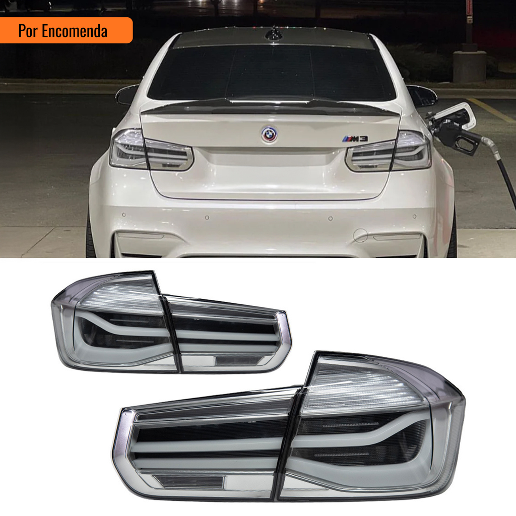 Faróis Traseiros LED LCI Branco STYLE BMW Série 3 (F30)