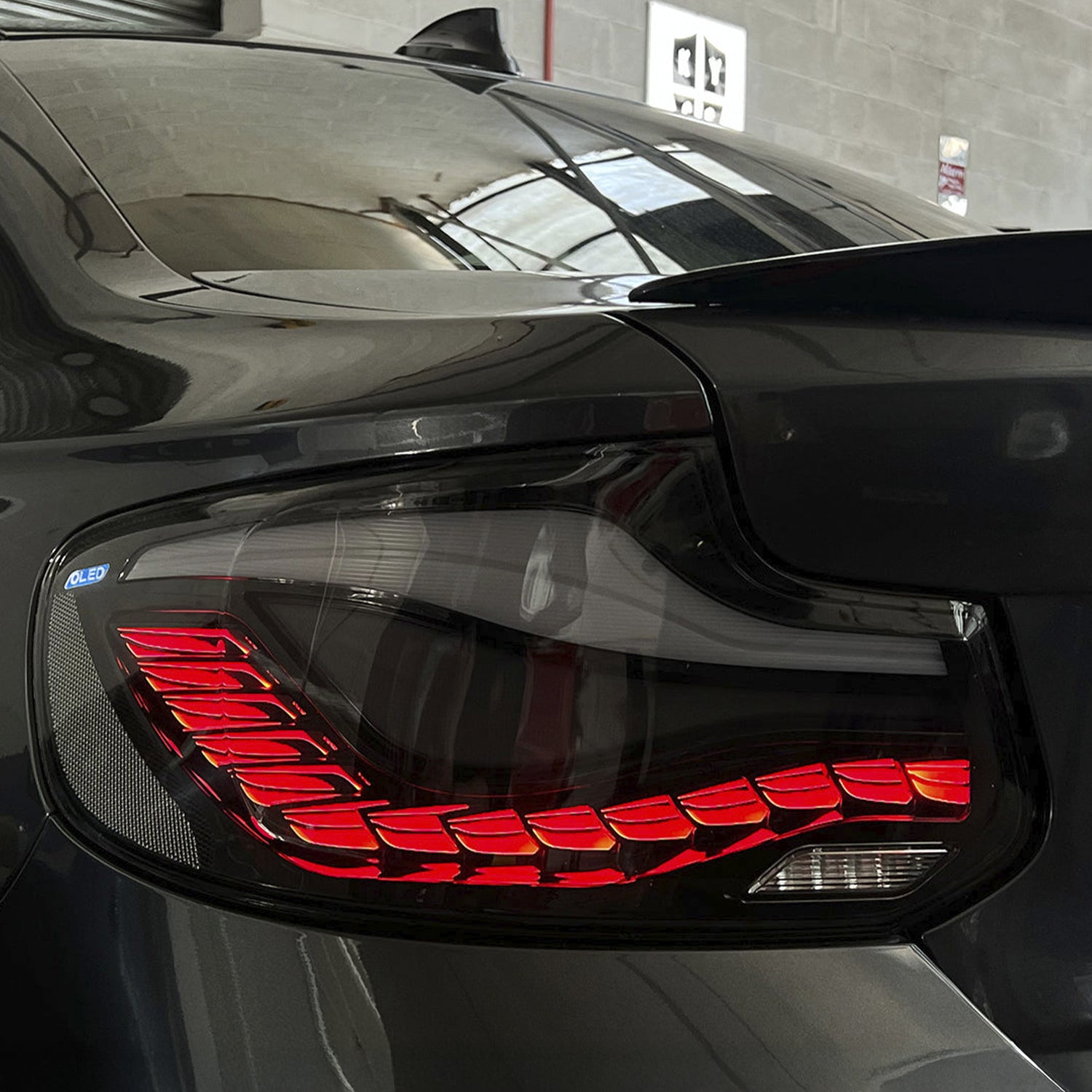 (Por Encomenda) Faróis Traseiros LED GTS STYLE Preto BMW Série 2 (F22/F23)