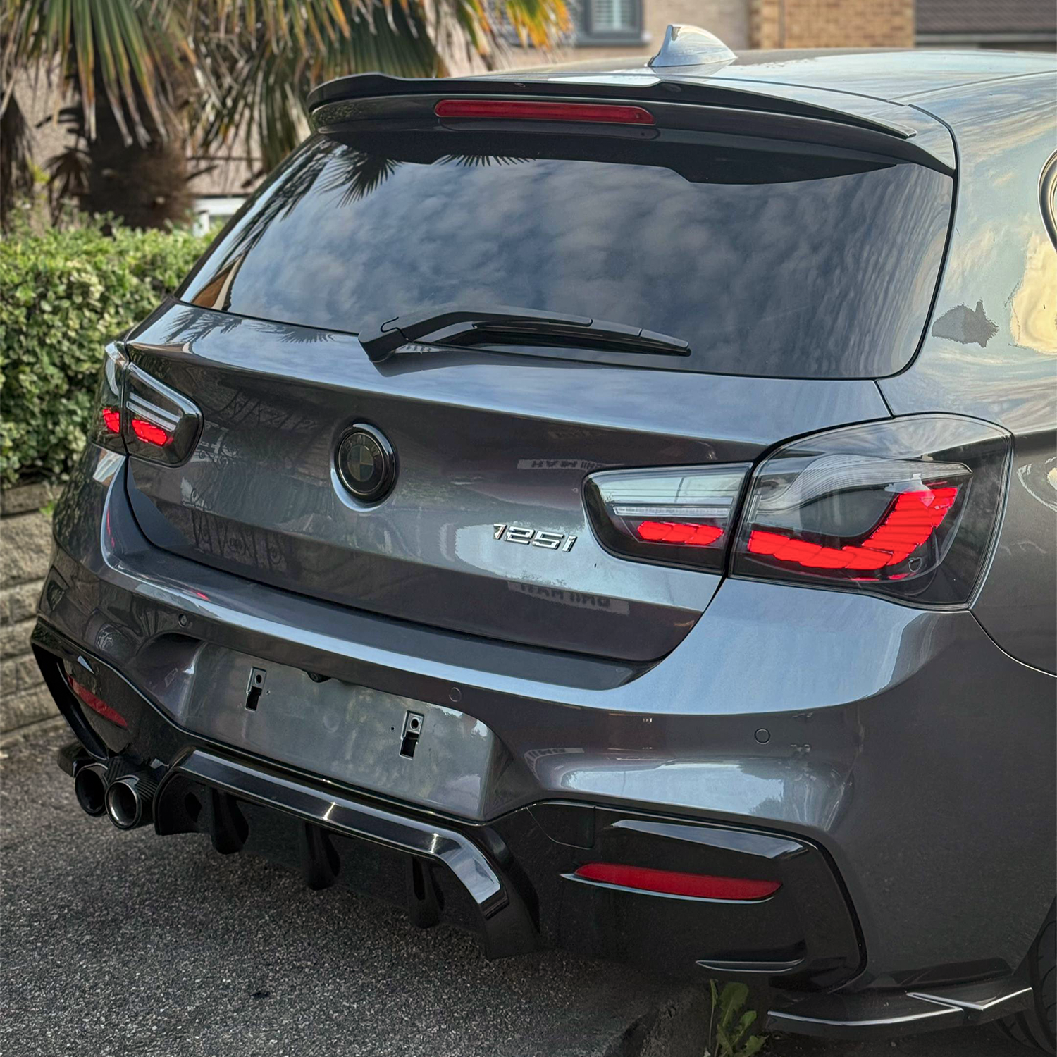 (Por Encomenda) Faróis Traseiros LED GTS STYLE Preto BMW Série 1 (F20/F21)