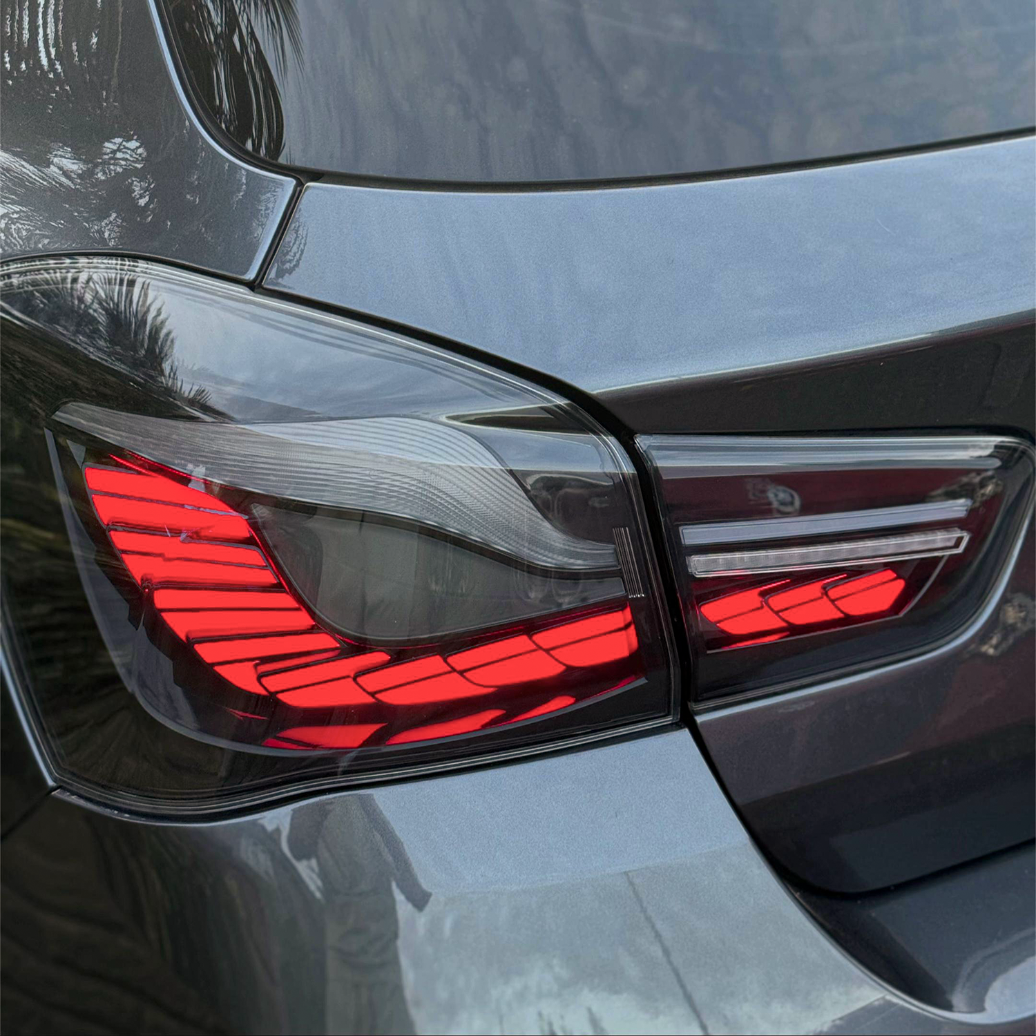 (Por Encomenda) Faróis Traseiros LED GTS STYLE Preto BMW Série 1 (F20/F21)