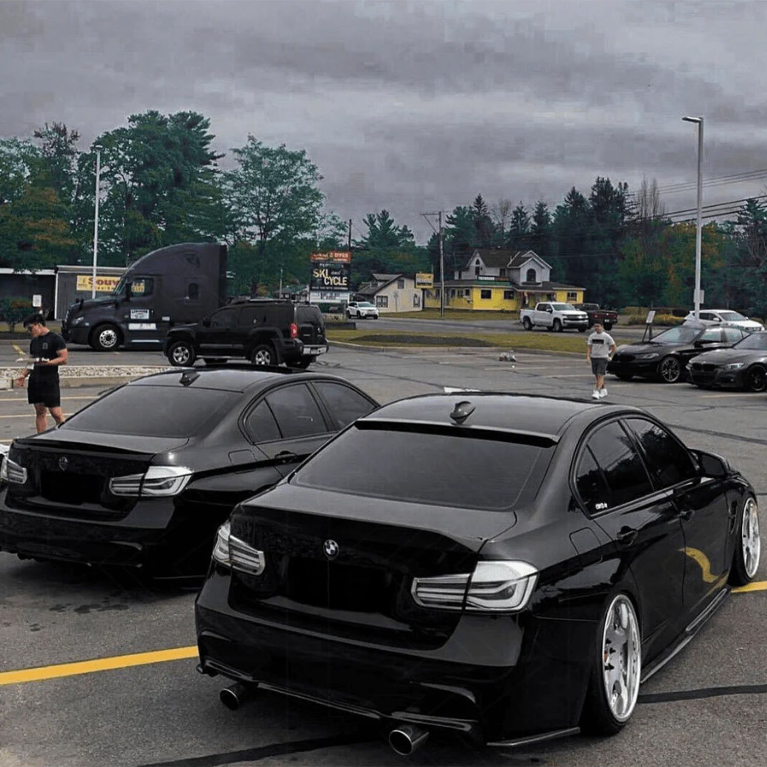 Faróis Traseiros LED LCI Branco STYLE BMW Série 3 (F30)