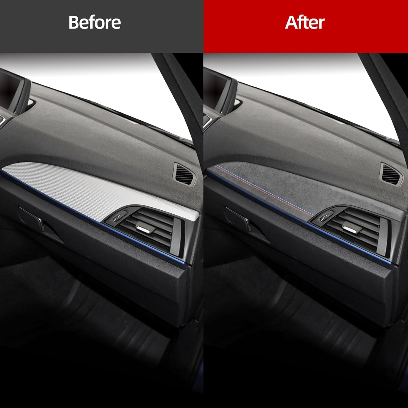 Alcantara Tablier A Bmw Serie 1 F20/ Serie 2 F22